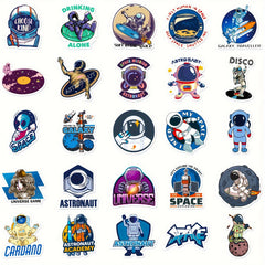 50pcs Astronaut Series Graffiti Stickers for Decoration