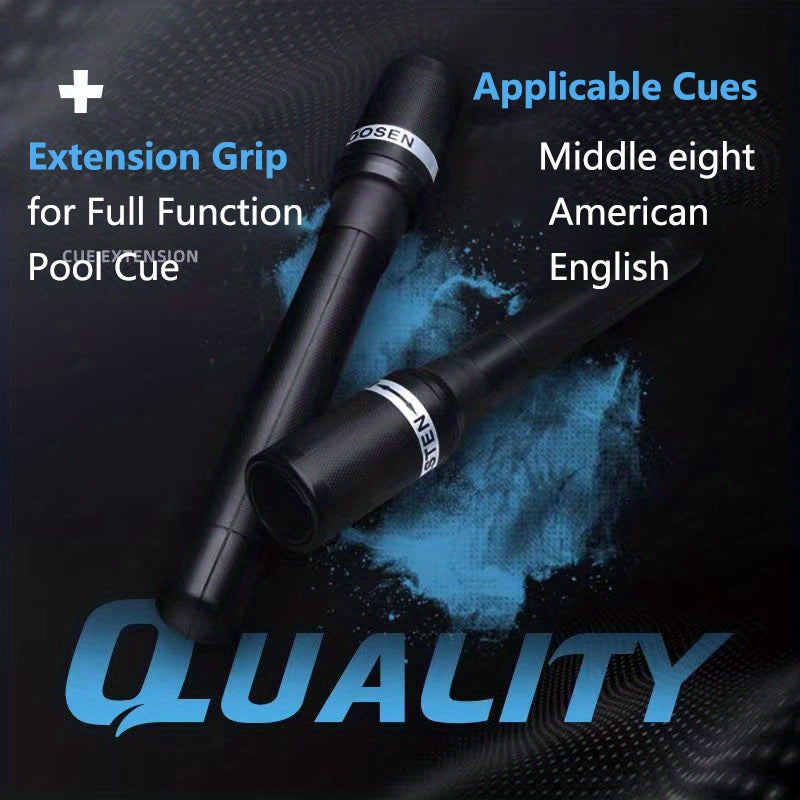 Billiards Stick Extension for Cue with Universal Grip