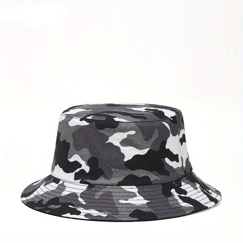 Camouflage Bucket Hat Men Women Fisherman Cap Outdoor Military Hat