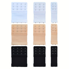 9pcs Elastic Bra Strap Extenders Adjustable Band Underwear Accessories