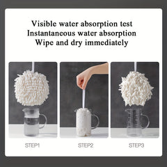 2pcs Large Quick Dry Hand Wipe Towel for Bathroom Kitchen