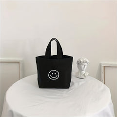 Cute Cartoon Foldable Eco Canvas Handbag for Travel & Daily Use