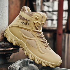 Men's Tactical Combat Boots - Outdoor Hiking Trekking