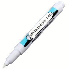3pcs Mixed Marking Pen Oily Thin End Waterproof Non Fading For Tire Glass