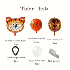 4D Forest Animal Balloon Set - Party Decoration Balloon Set