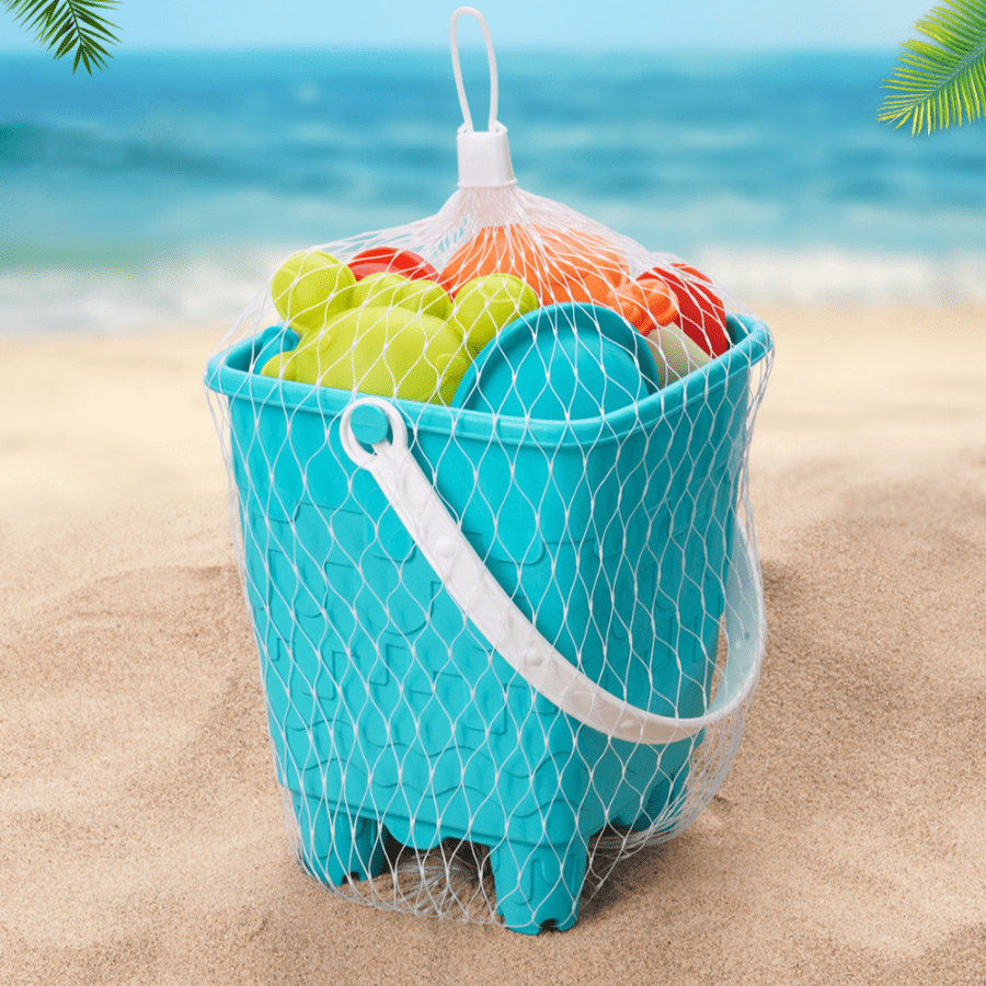 Kids Beach Toy Set - Sand Digging Tools Shovel Bucket - Summer Gift