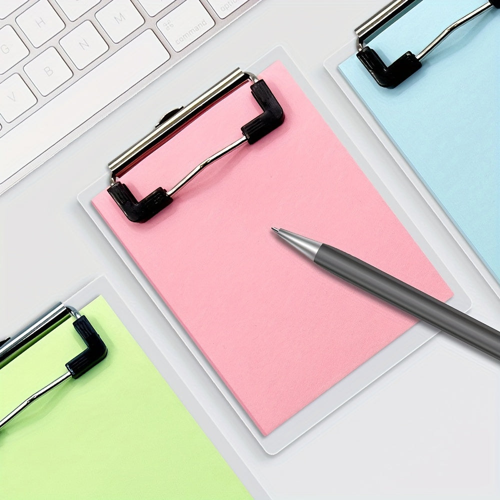 50 Sheets Mini Clipboard Notepads - Ideal for Nurses, Students, Office Use