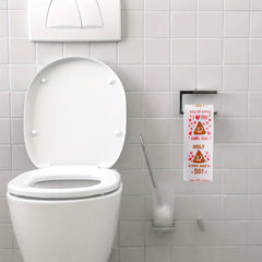 50th Birthday Toilet Paper Roll Funny Gift Happy Birthday Decorations