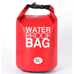 Roll Top Waterproof Bag Beach Shoulder Bucket Bag