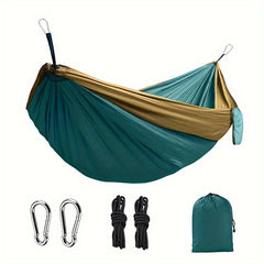 Portable Camping Hammock with Straps and Hooks