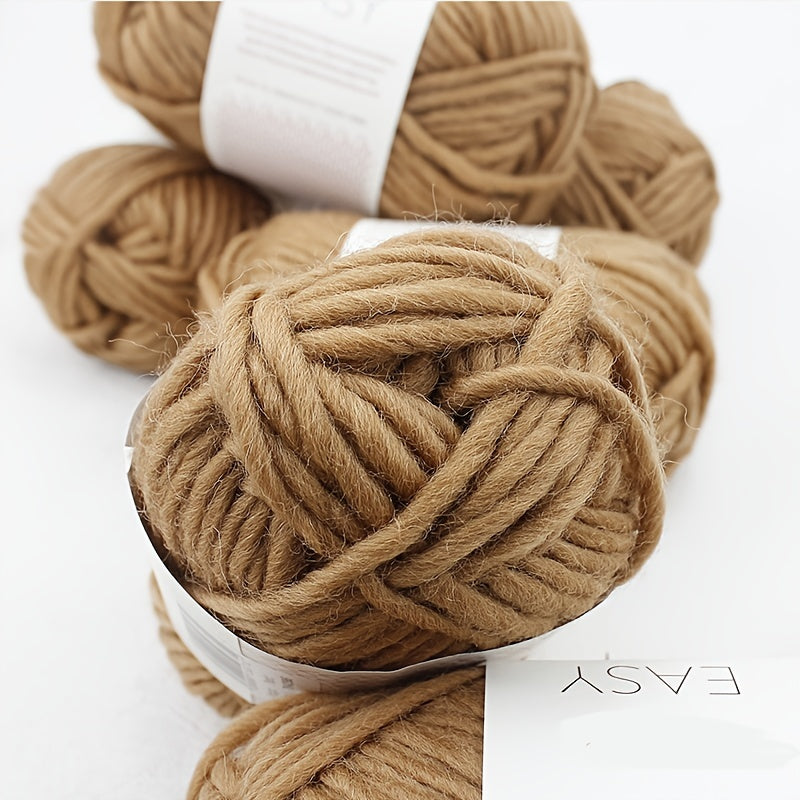 100% Wool Handknitting Yarn 50g for DIY Hat Scarf Sweaters