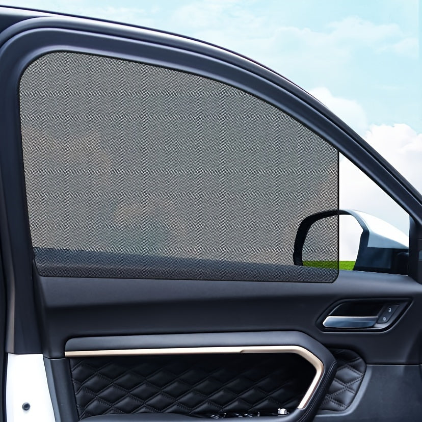 Car Window Sunshade Heat Insulation Solar Sunshade Mesh Screen Car Accessories