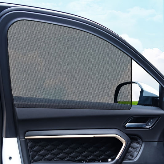 Car Window Sunshade Heat Insulation Solar Sunshade Mesh Screen Car Accessories