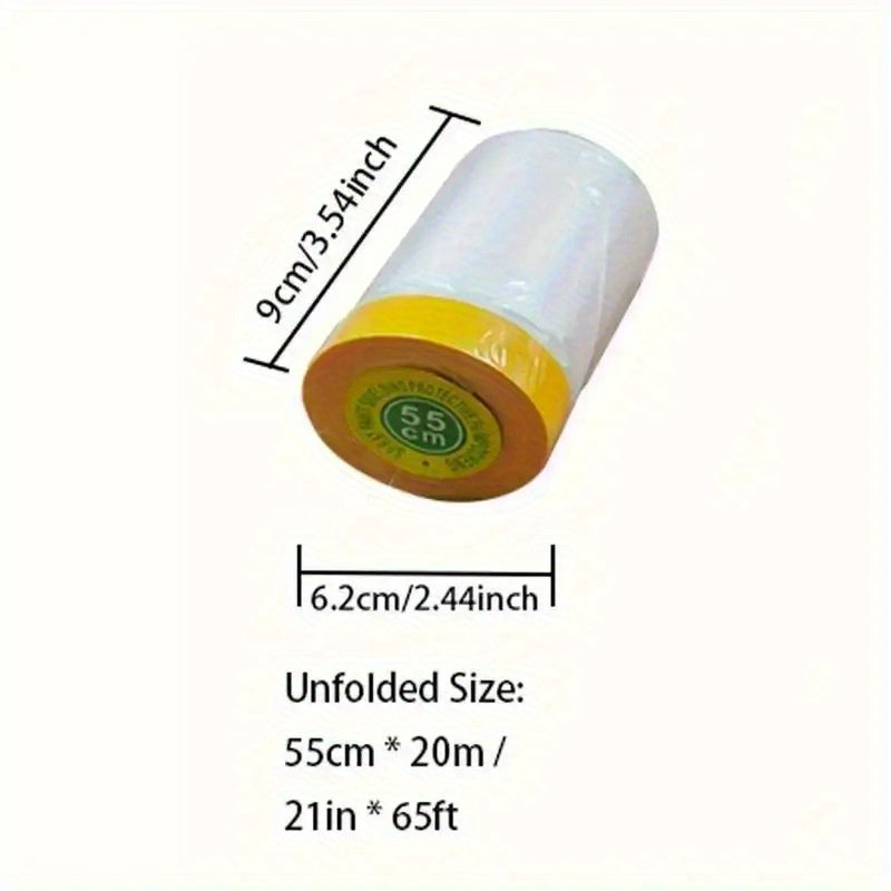 Pre Adhesive Mask Film for Easy Home Covering - Ideal for Paints & Appliances