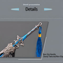 Mini Sword Pendant Keychain with Sheath Toy Sword Bag Decoration
