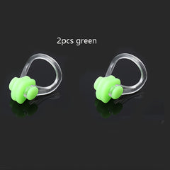4pcs Swimming Nose Clips Soft Comfortable Aid Equipment Nose Plugs for Swimming