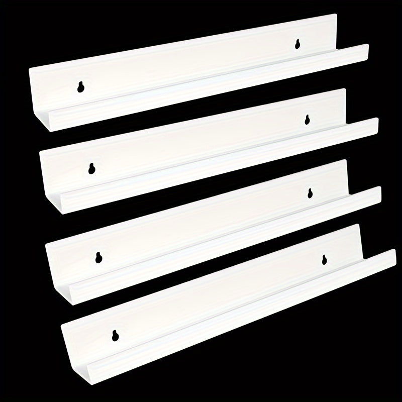 Acrylic Floating Shelf Wall Mounted Storage Shelf Display Rack