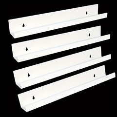 Acrylic Floating Shelf Wall Mounted Storage Shelf Display Rack
