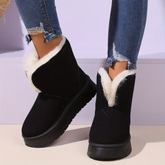 Women's Non slip Thickened Snow Boots Warm Outdoor Boots