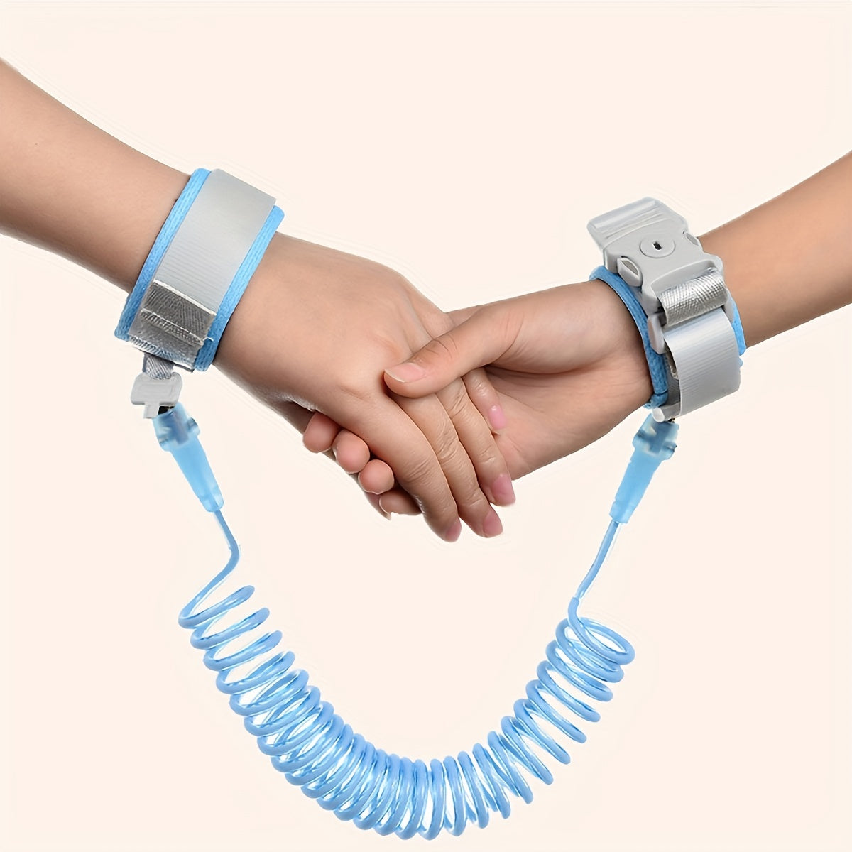 Kids Anti Lost Spring Bracelet Leash with Lock