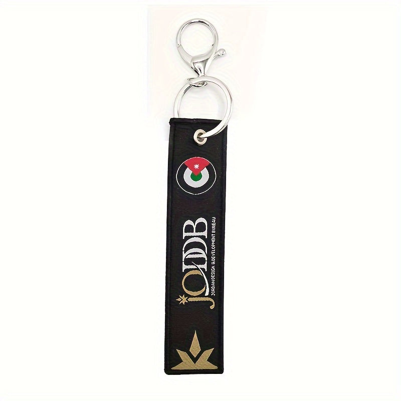 Embroidery Key Chain Bag Purse Pendant Accessories