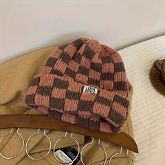 Winter Knitted Hat with Ear Protection for Outdoor activities