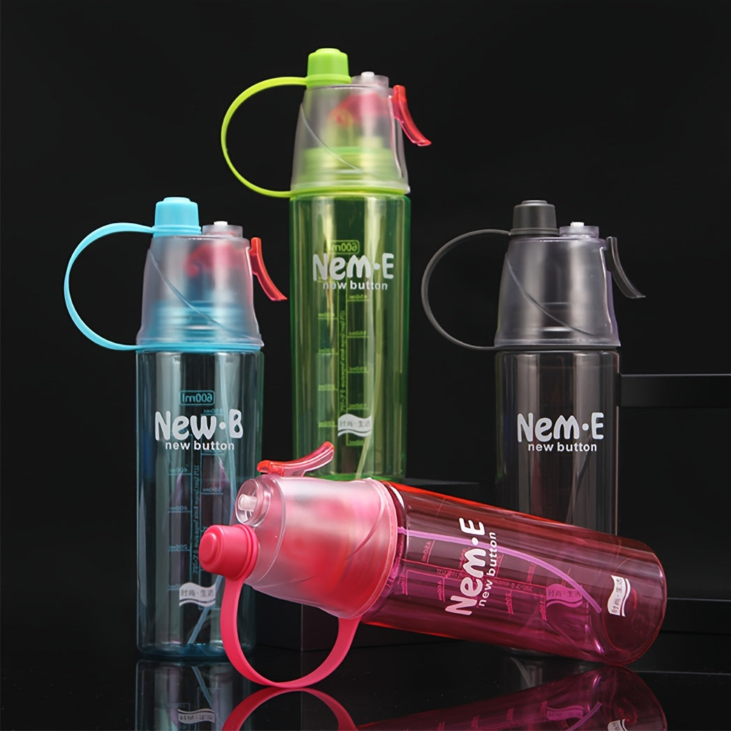 Spray Water Cup With Straw for Outdoor Sports and Fitness