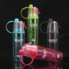 Spray Water Cup With Straw for Outdoor Sports and Fitness