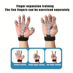 Silicone 5 Finger Stretching Trainer Hand Grip Strengthener