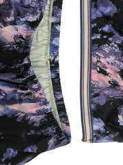 Floral Print Pajama Set Crew Neck Top & Shorts Women's Sleepwear