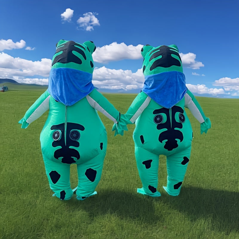 Inflatable Frog Doll Costume Funny Toad Cartoon Toad Funny Doll Costume