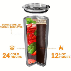 590ml 20oz Halloween Cartoon Water Cup Insulated Bottle