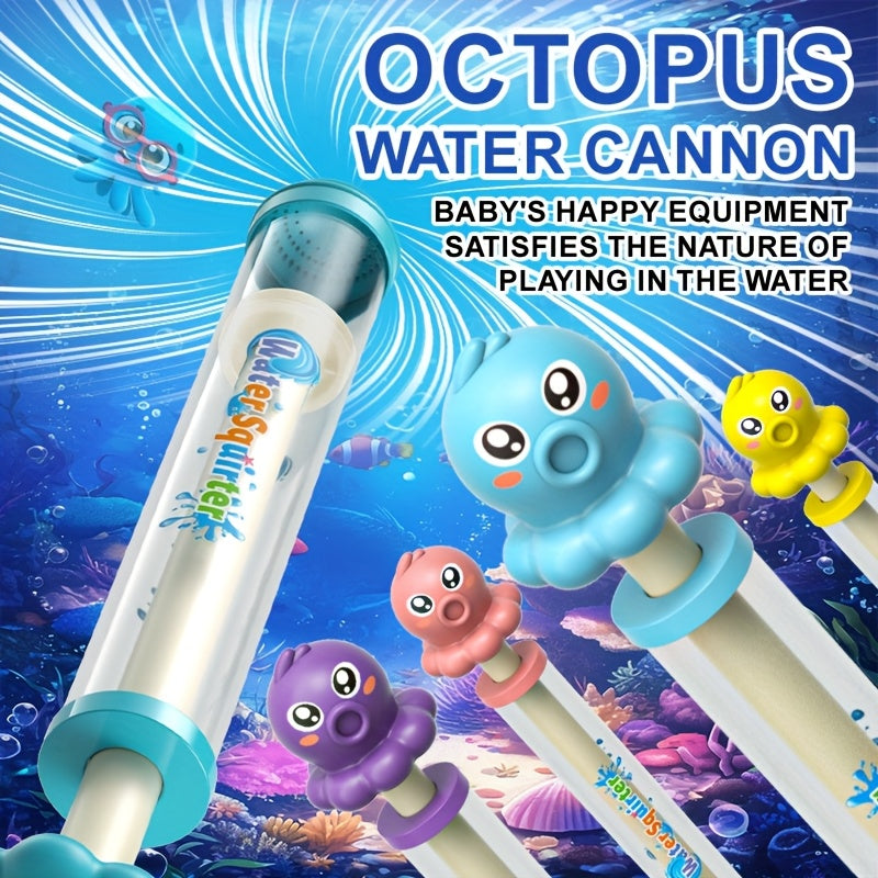 Kids Fireworks Water Gun Toy Large Capacity Pull Back Splash Water Cannon