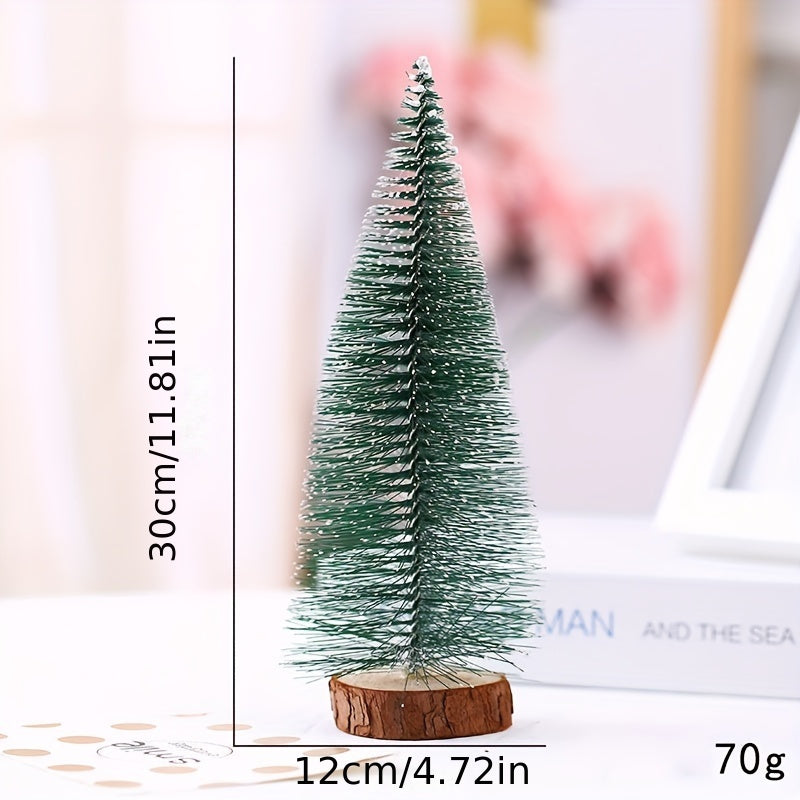 Mini Flocked Christmas Tree for Home Decoration