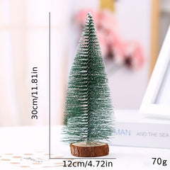 Mini Flocked Christmas Tree for Home Decoration