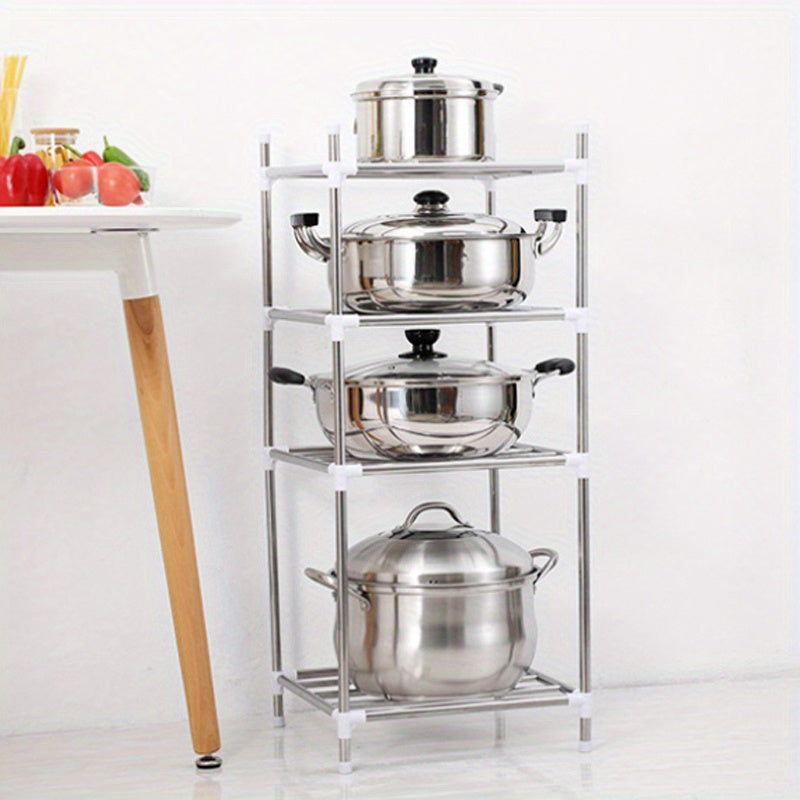 Stainless Steel Pot Holder for Cookware Storage