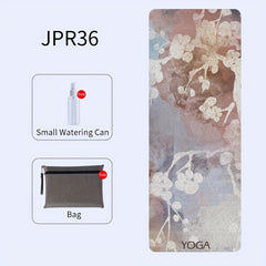 Cartoon Printed Foldable Yoga Mat Non-slip Microfiber Soft Fitness Mat