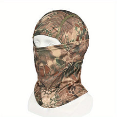 Multicam Tactical Balaclava Full Face Mask Military Airsoft Cycling Camo Scarf