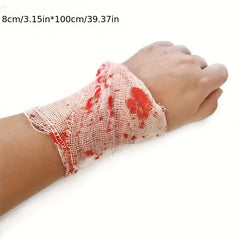 Halloween Blood Gauze Haunted House Playbook Kill Decoration