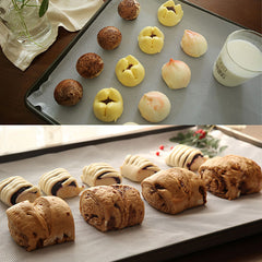 Silicone Steamer Pads Set of 4 Non-Stick Drawer Cloths