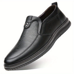 Men's Pointed Toe Loafers Slip On Flat Shoes