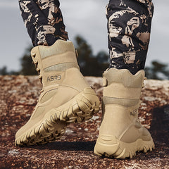 Men's Hiking Boots Wear-Resistant Non-Slip Comfortable Outdoor Shoes