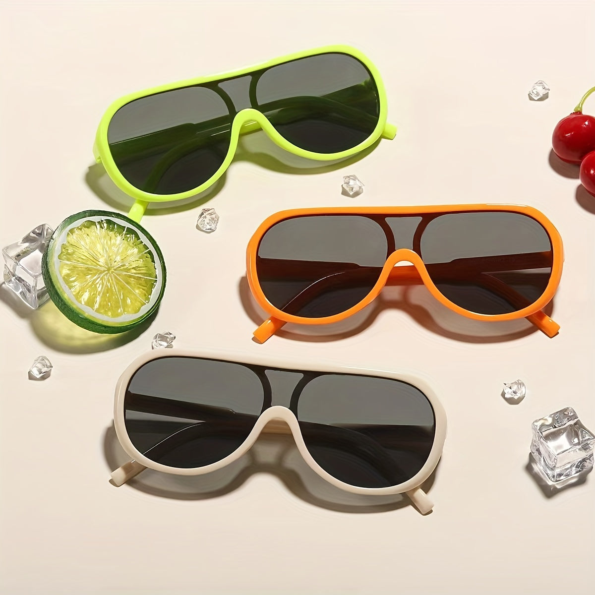 Kids Large Frame Sunglasses for Sun Protection