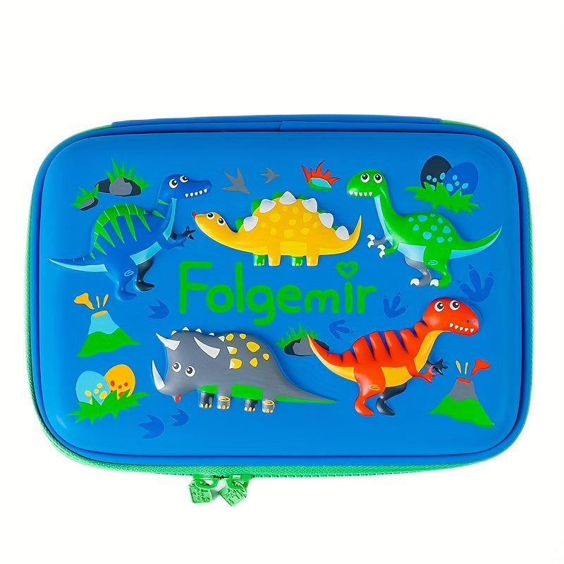Kids Cartoon Pencil Case Hard Pen Case Educational Painting Bag