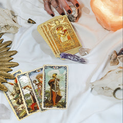 78pcs Mucha Tarot Poker Board Game for Kids Adults Party Game