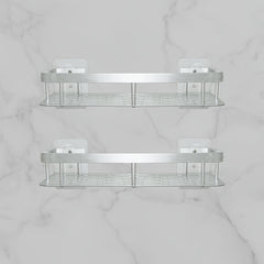 Space Aluminum Kitchen Storage Rack Wall Mounted Drain Rack
