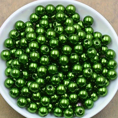 500pcs Christmas Red Green Pearls Sprinkle Paper DIY Jewelry Making Craft