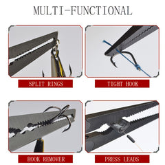 Stainless Steel Fishing Pliers Hook Remover Cutter
