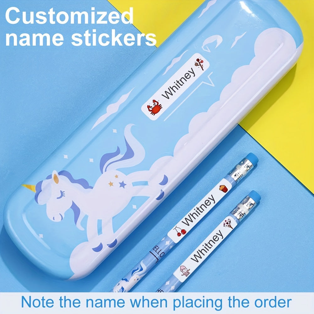 120pcs Waterproof Name Stickers Tear-resistant And Colorfast