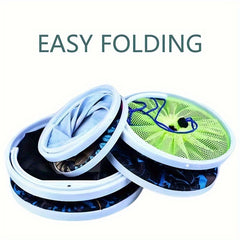 Portable Foldable Fishing Bucket Lightweight Durable Canvas Bucket
